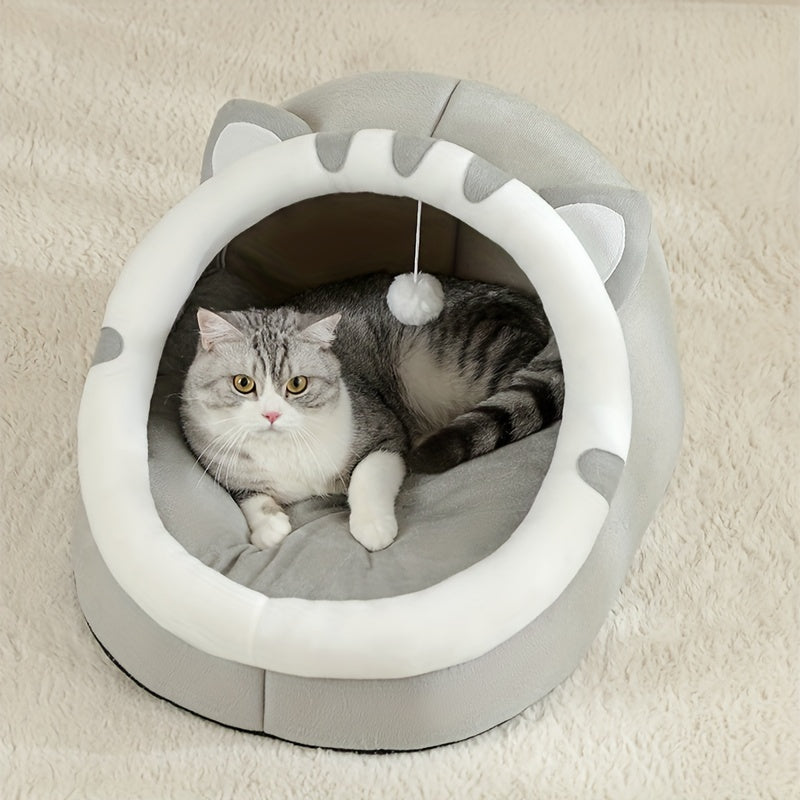 Breathable All-Season Cat Sleeping Basket – product view 1