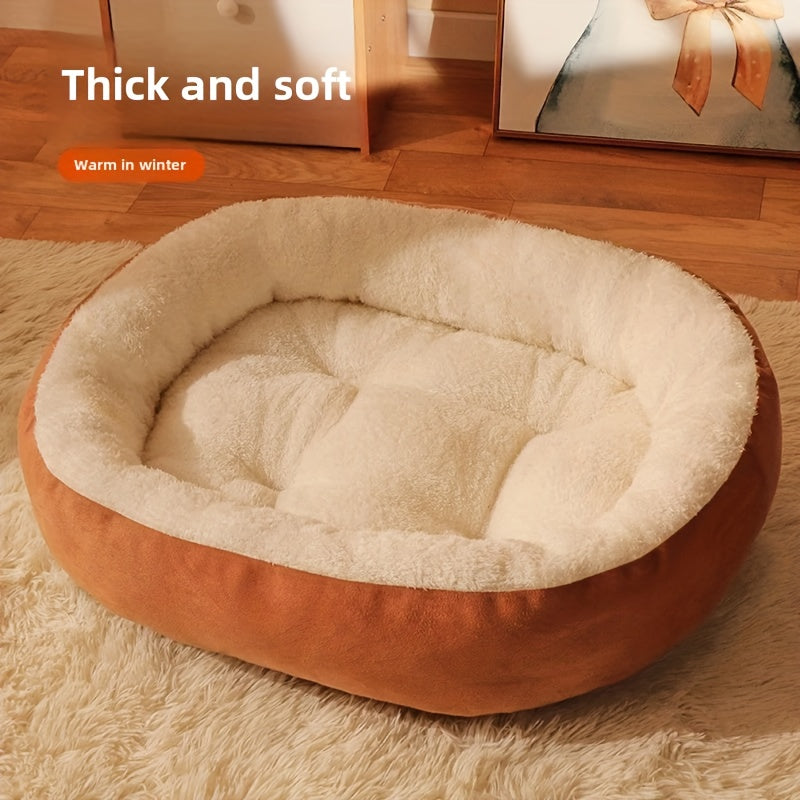 Soft Oval All-Season Cat Nest Bed – product view 2