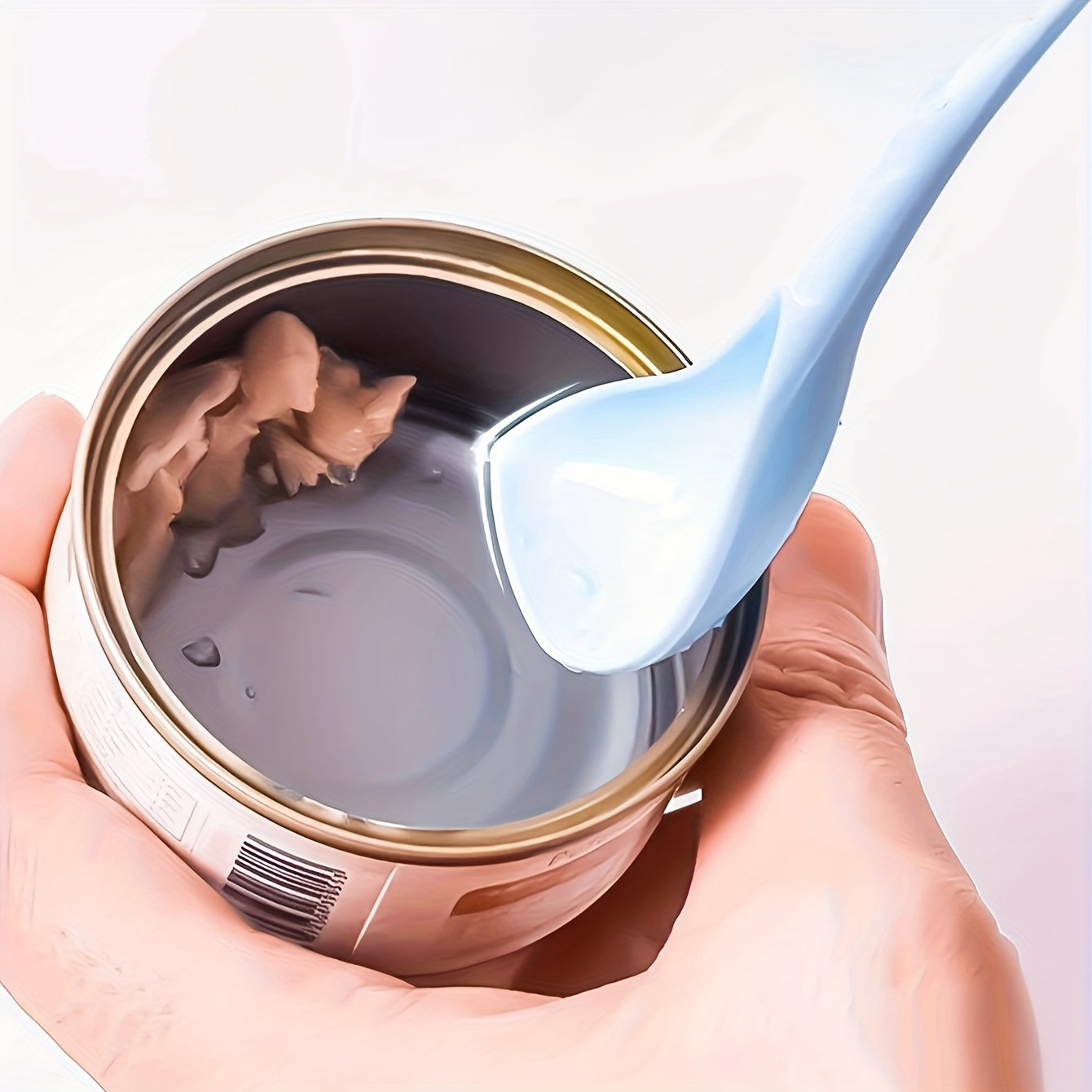 Easy-Clean Wet Cat Food Mixing Spoon – product view 1
