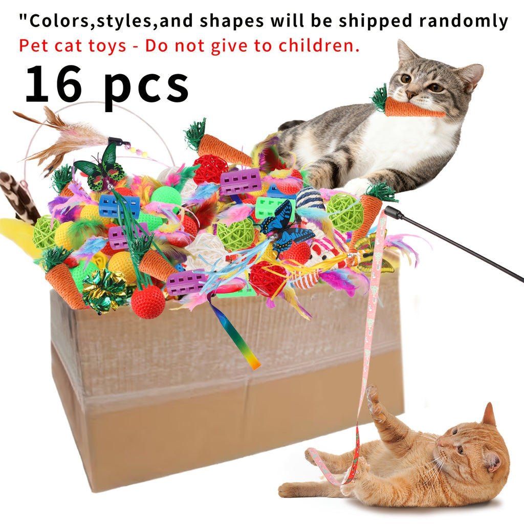 Assorted Cat Toy Variety Set – product view 3