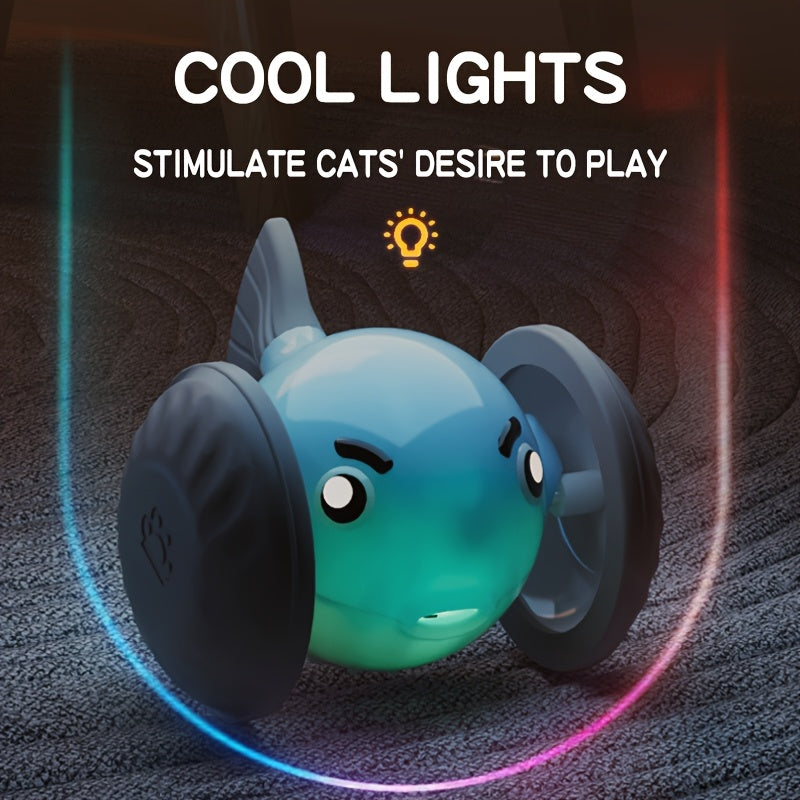 Rechargeable Self-Play Cat Toy Car – product view 2