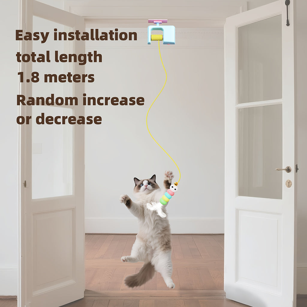 USB Rechargeable Swing-Door Cat Toy – product view 3