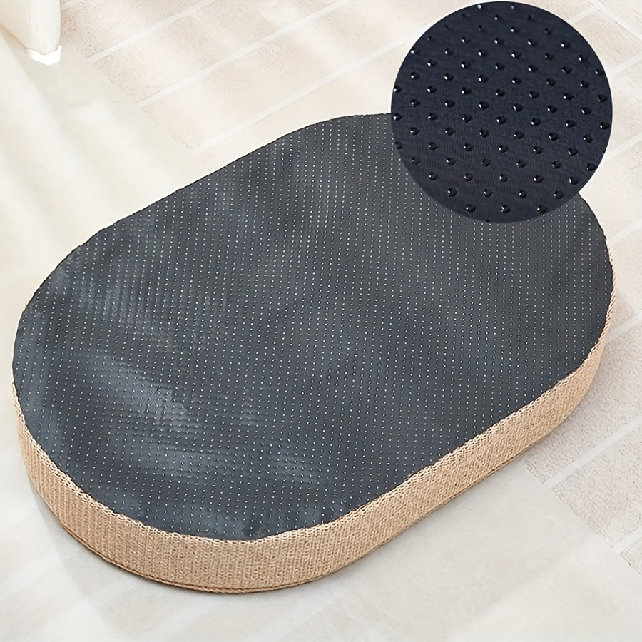 Extra-Large Sisal Oval Cat Scratching Board – product view 5