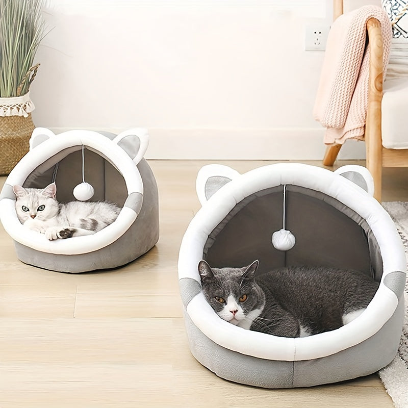 Cozy Indoor Cat Cave Tent – product view 5