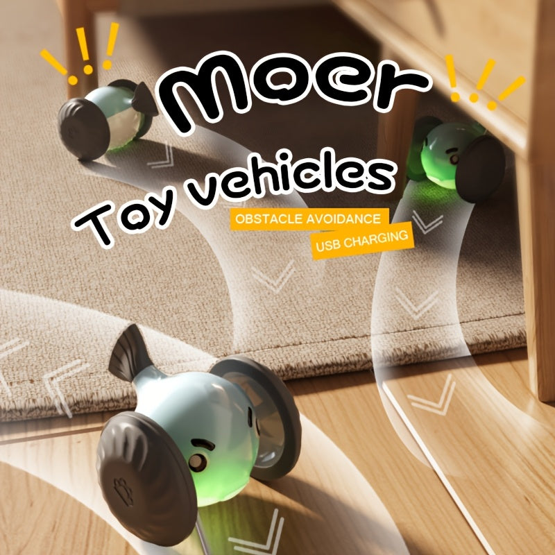 Rechargeable Self-Play Cat Toy Car – product view 1