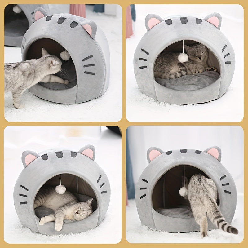 Warm Indoor Cat Tent Bed – product view 5