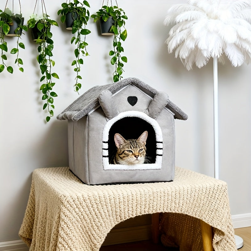 Extra-Large Ear-Shaped Washable Cat Bed – product view 4