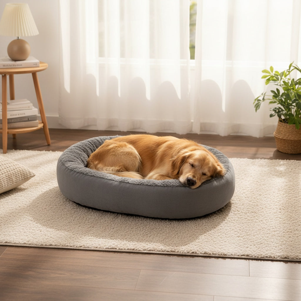 Soft Oval All-Season Cat Nest Bed – product view 6