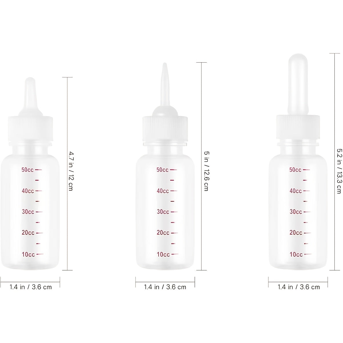 Graduated Newborn Kitten Feeding Bottle – product view 2