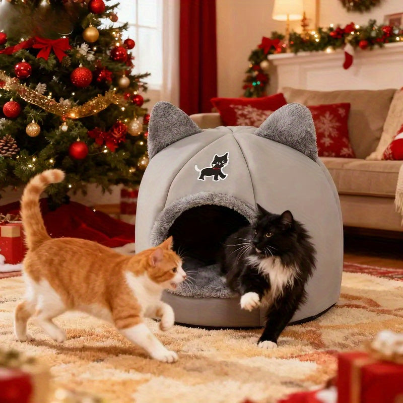 Plush Cat Sofa Bed – product view 2