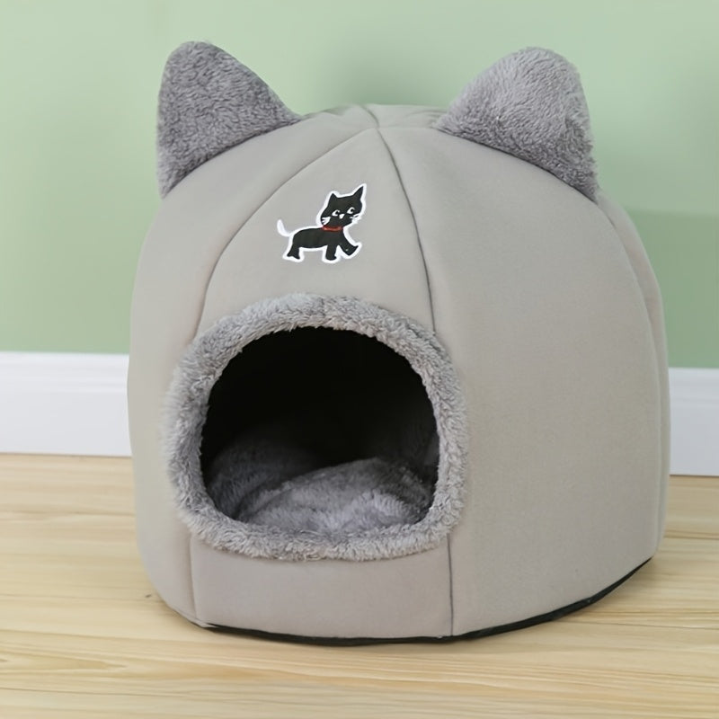 Plush Cat Sofa Bed – product view 1