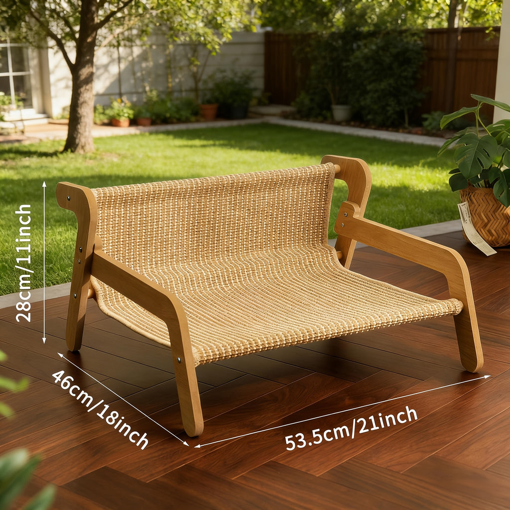 Sisal Cat Scratcher Hammock Lounge – product view 2