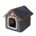 Washable Four-Season Enclosed Cat Bed – product view 1