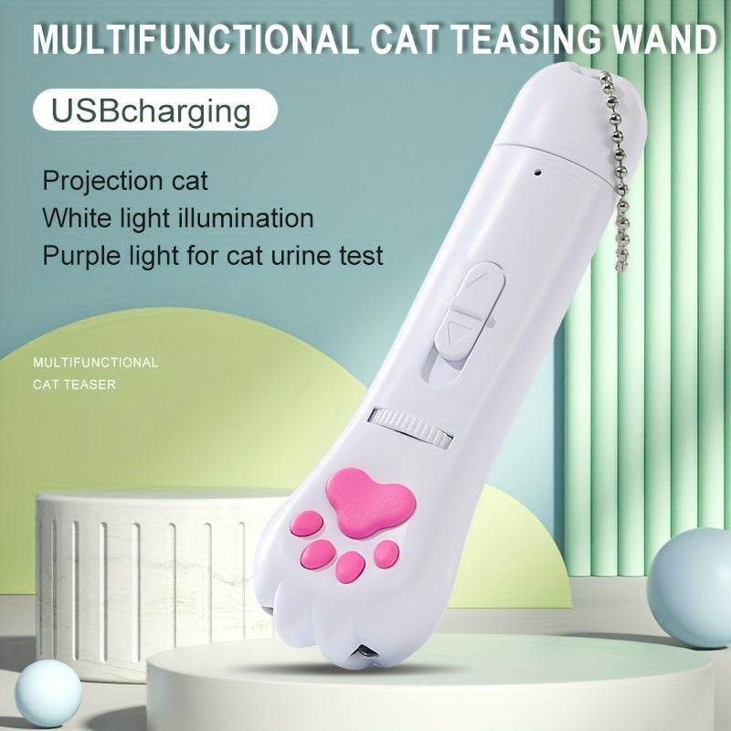 USB Rechargeable Cat Projection Toy – product view 1