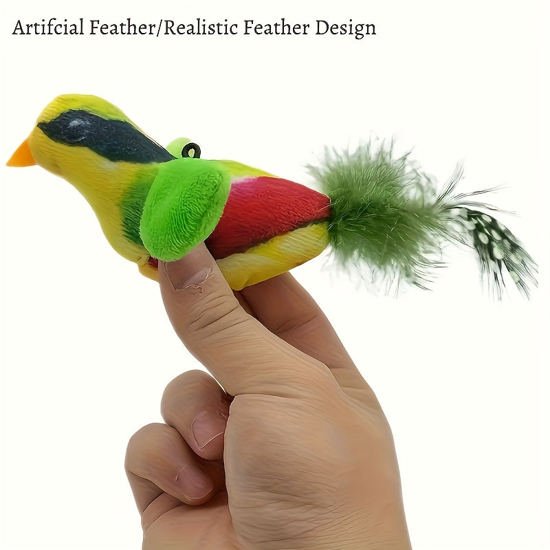 Hanging Chirping Bird Cat Toy – product view 6