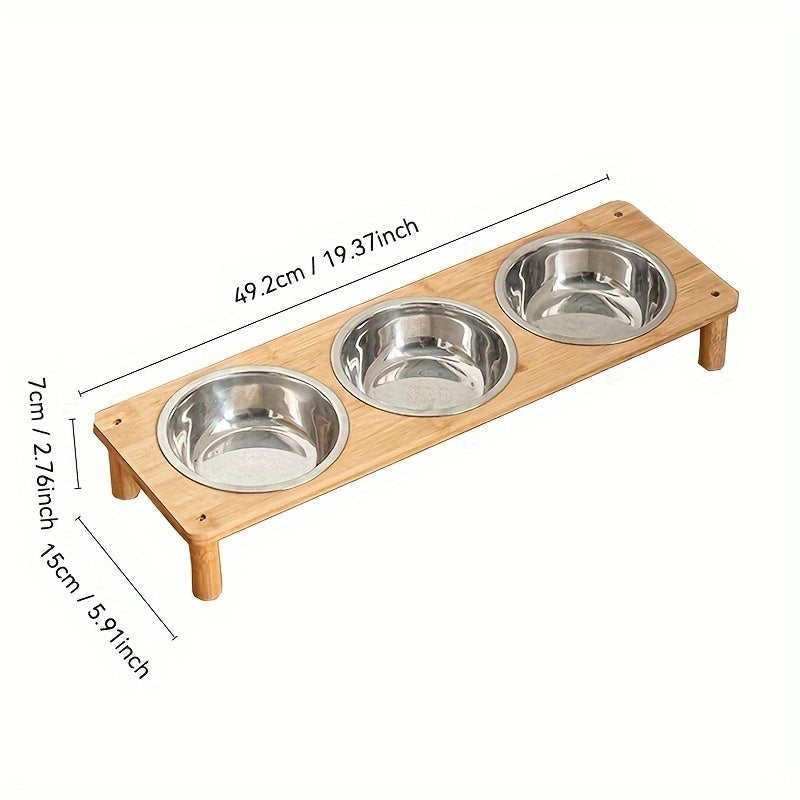 Elevated Cat Bowl for Comfortable Feeding – product view 2