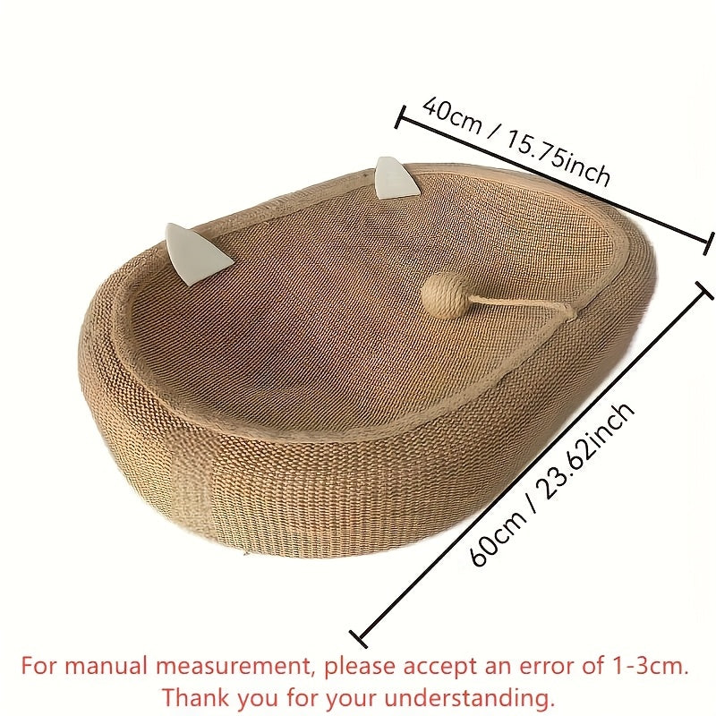 Extra-Large Woven Cat Scratching & Resting Pad – product view 2