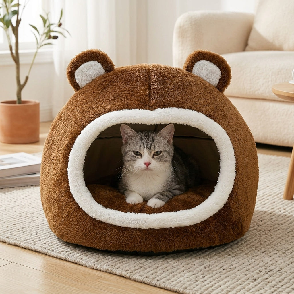 Soft Cat Tent & Lounger Bed – product view 6
