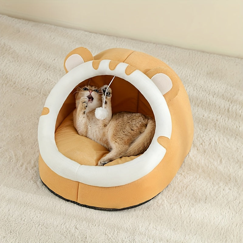 Breathable All-Season Cat Sleeping Basket – product view 5