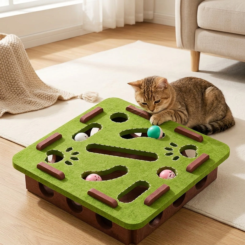 Cat Scratch & Bell Activity Box – product view 6