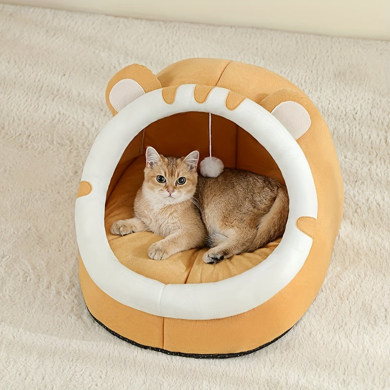 Breathable All-Season Cat Sleeping Basket – product view 3