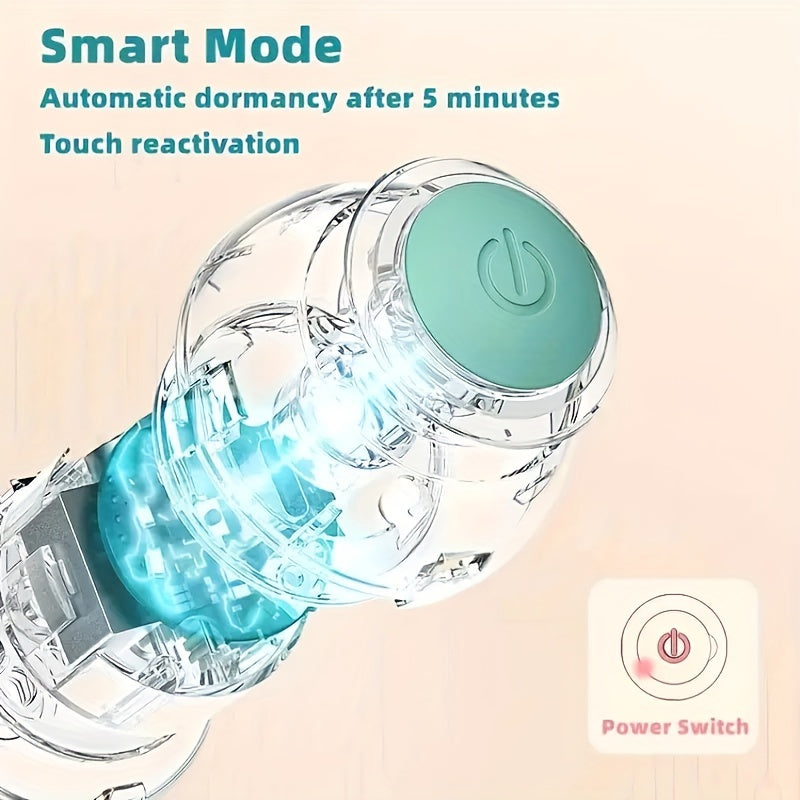 Smart Rolling Ball & Teaser Stick Cat Toy – product view 4