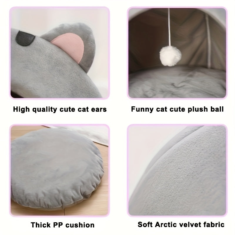 Warm Indoor Cat Tent Bed – product view 4