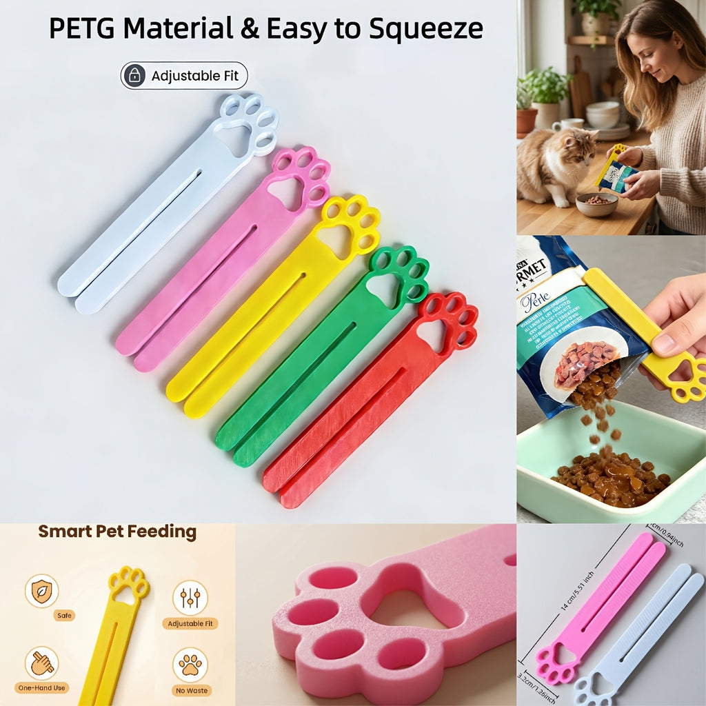 Open-Mouth Cat Food Pouch Squeezer – product view 1
