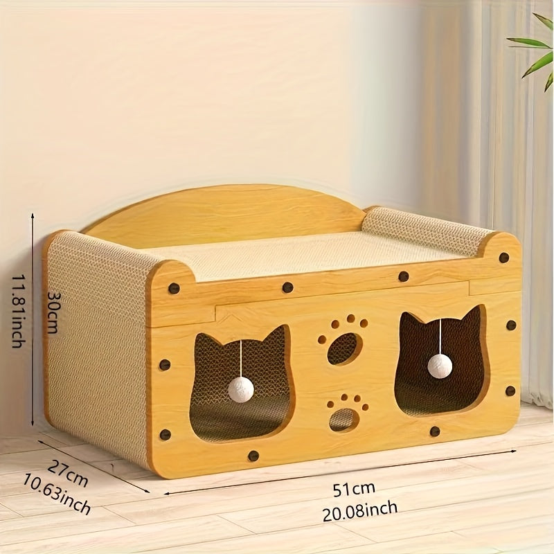 Cat Scratcher Lounge Bed – product view 2