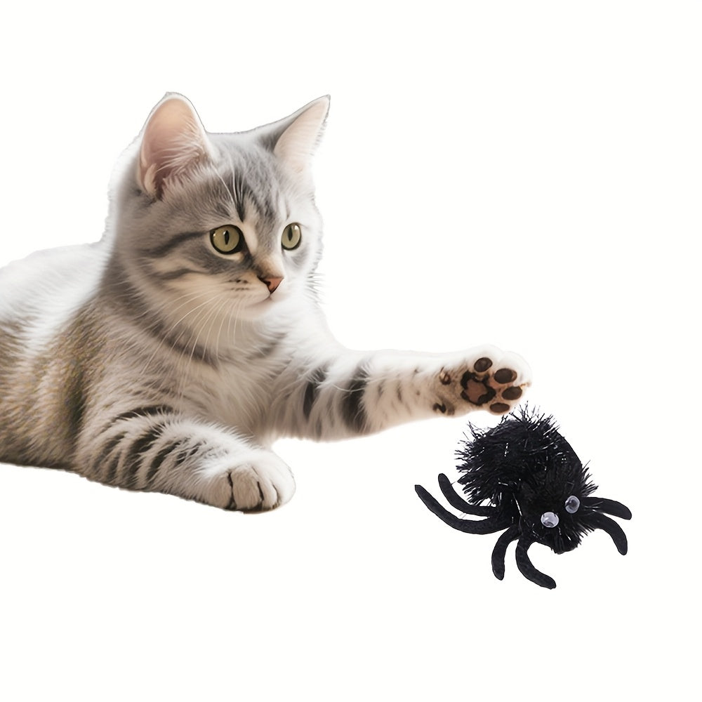 Plush Spider Cat Toy – product view 4