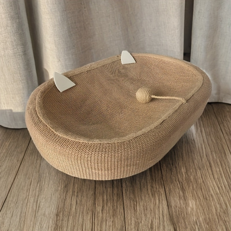 Extra-Large Woven Cat Scratching & Resting Pad – product view 1