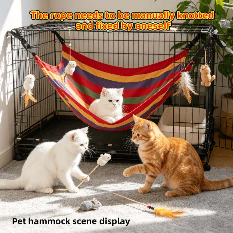 All-Season Hanging Cat Hammock – product view 1