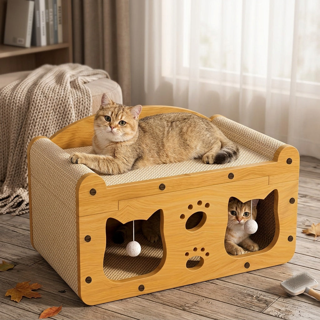 Cat Scratcher Lounge Bed – product view 6