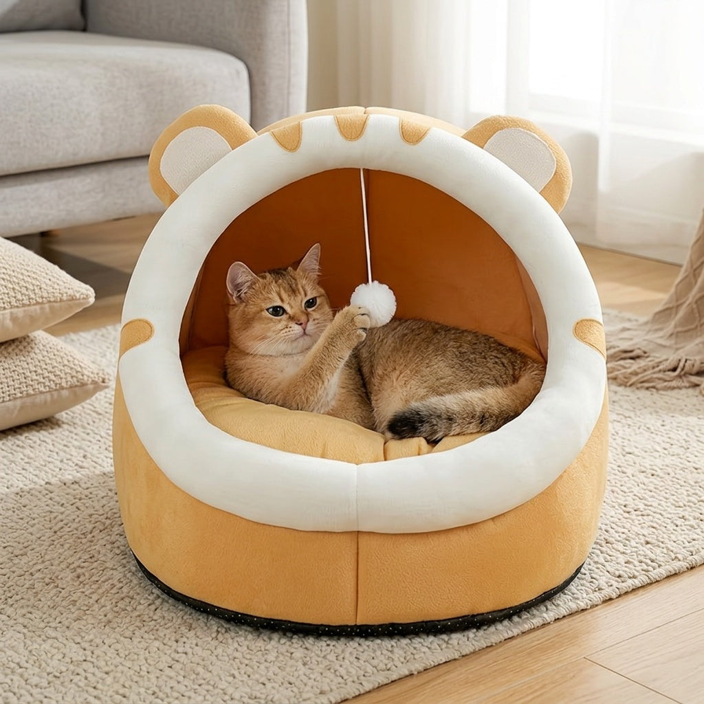 Breathable All-Season Cat Sleeping Basket – product view 6