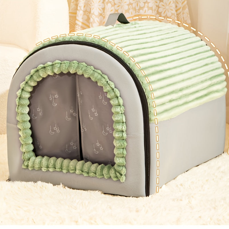 Winter Warm Cave Cat Bed – Removable – product view 4