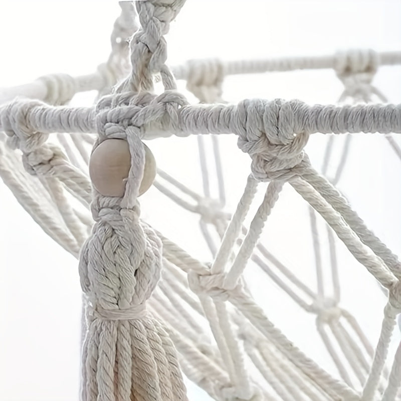 Woven Hanging Cat Hammock Basket – product view 4