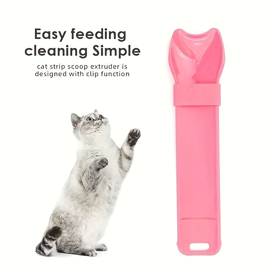 Cat Food Pouch Squeezer Spoon – product view 3
