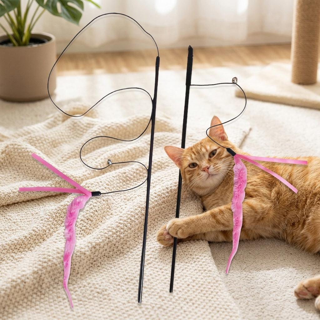 Caterpillar & Butterfly Cat Teaser Set – product view 6