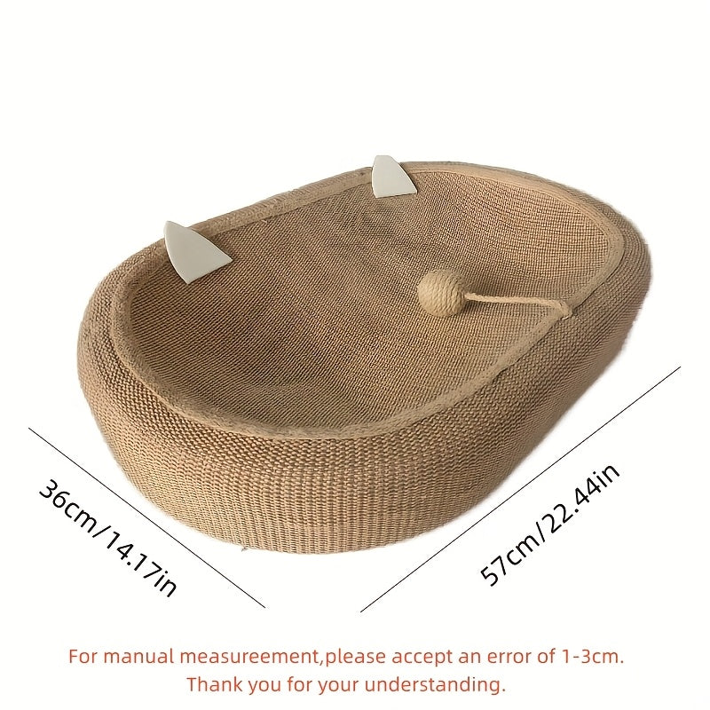 Extra-Large Anti-Slip Cat Scratching & Resting Mat – product view 2