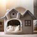 Washable Warm Cat Cave & Mat – product view 1