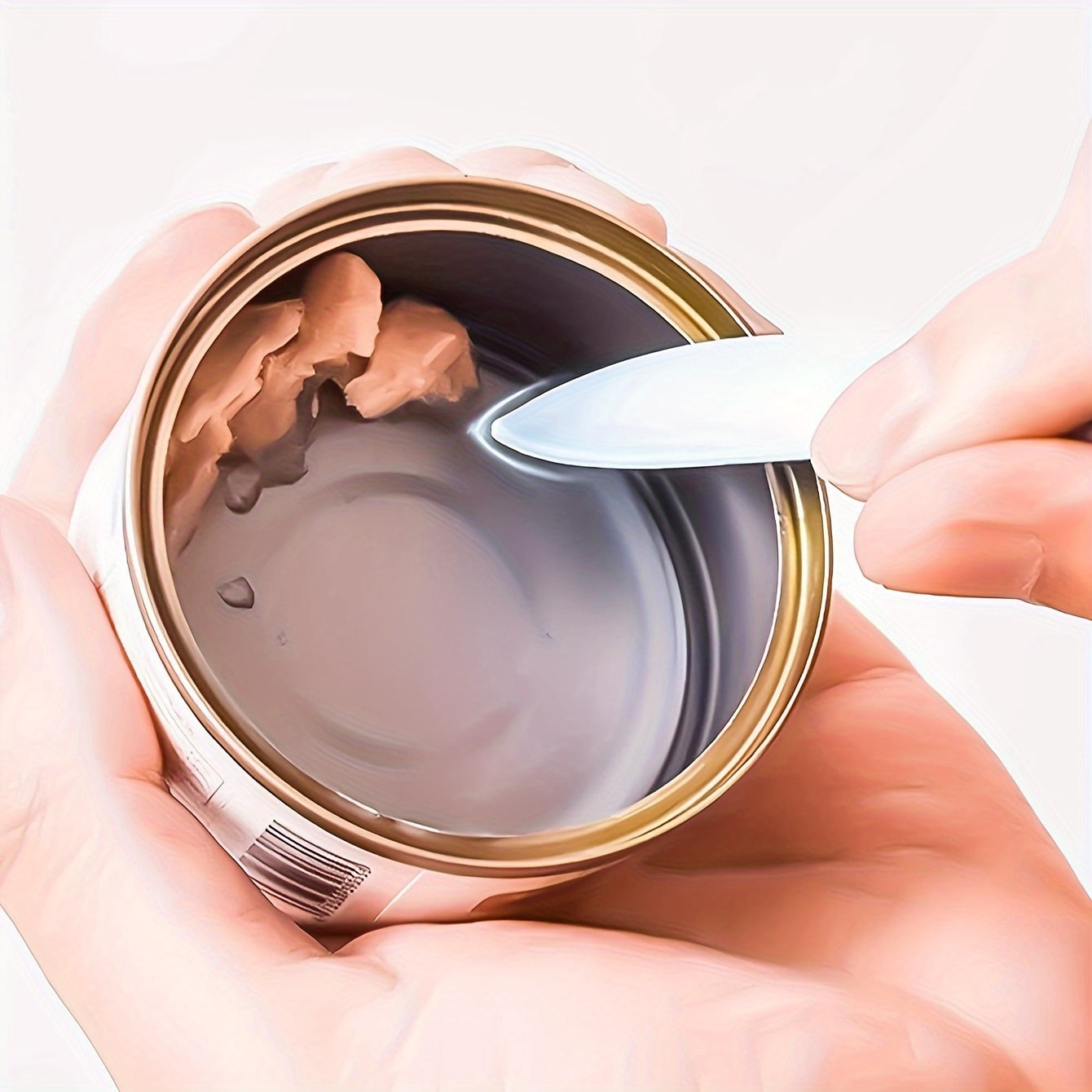 Easy-Clean Wet Cat Food Mixing Spoon – product view 3