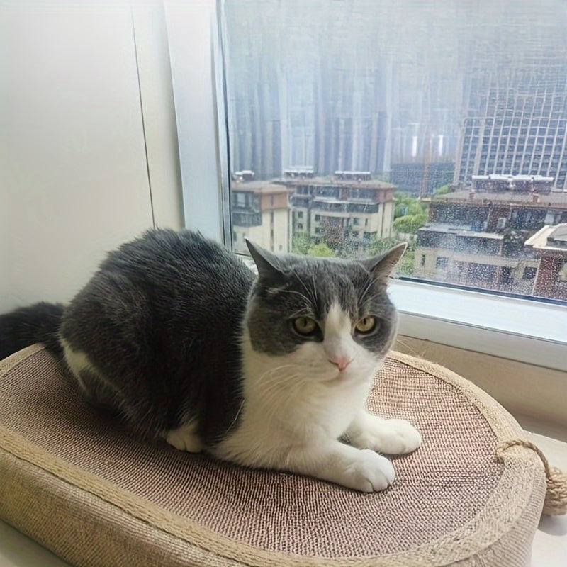 Sisal Scratching Post & Cat Bed Combo – product view 1