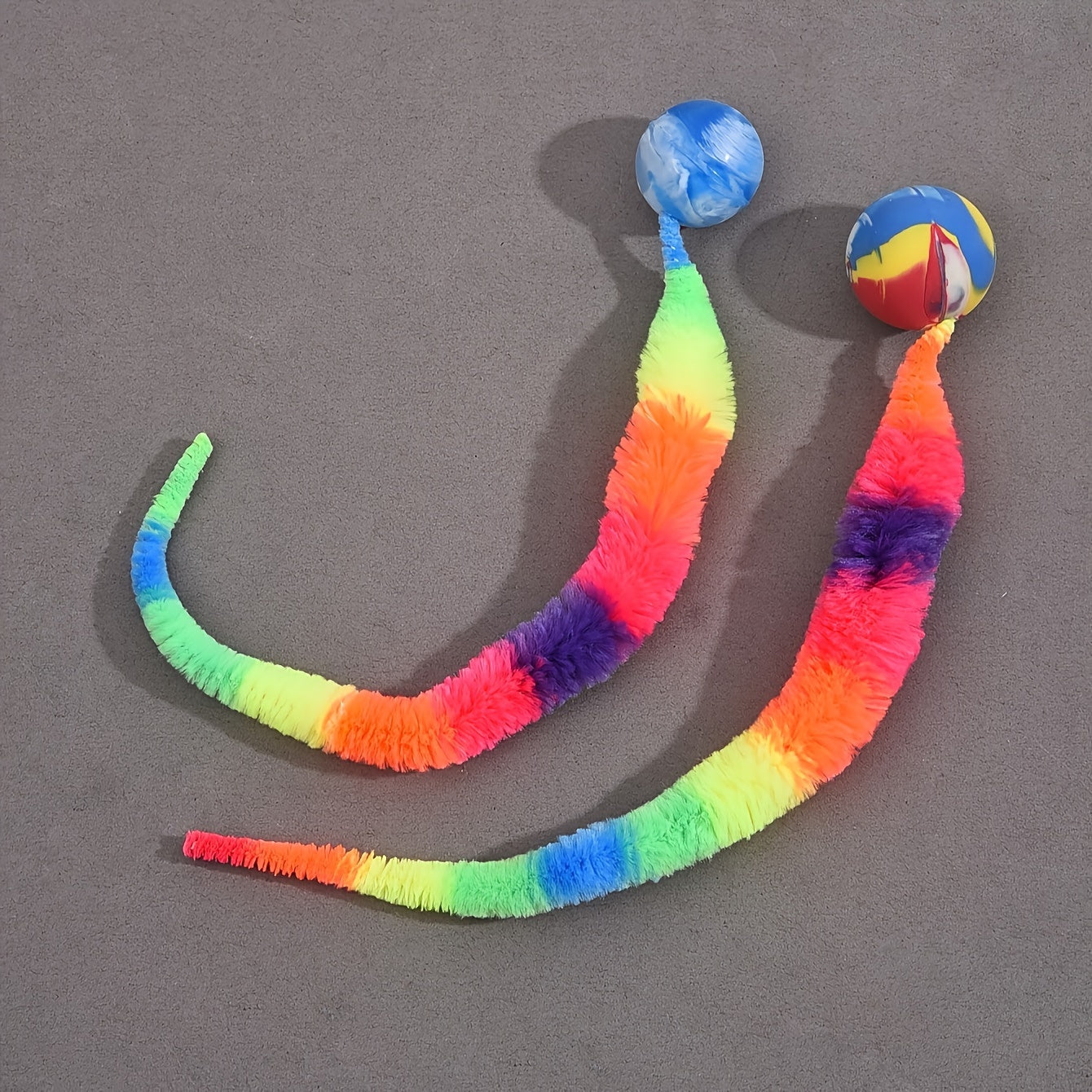 2-Piece Twisted Caterpillar Cat Toy Set – product view 4