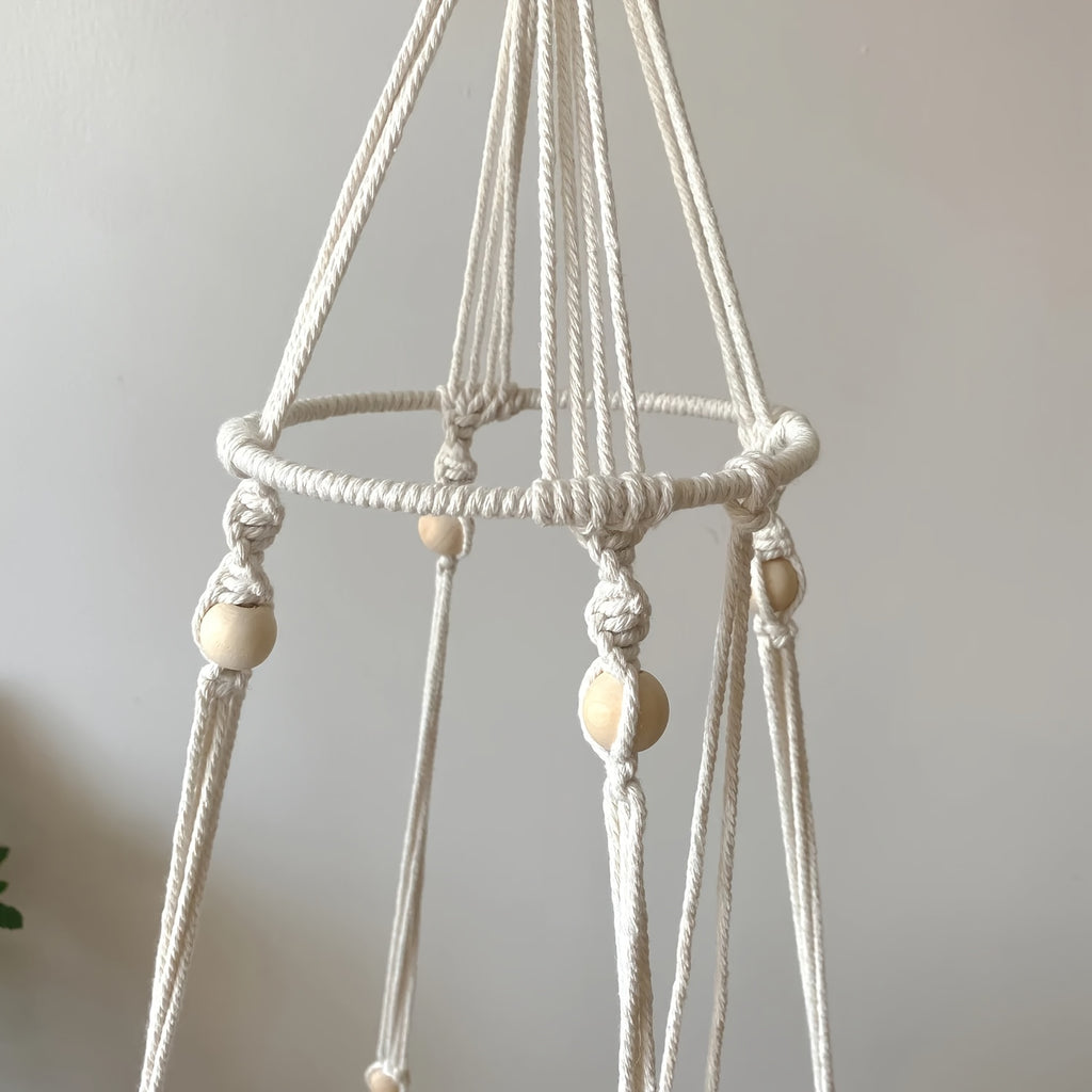 Woven Hanging Cat Hammock Basket – product view 6