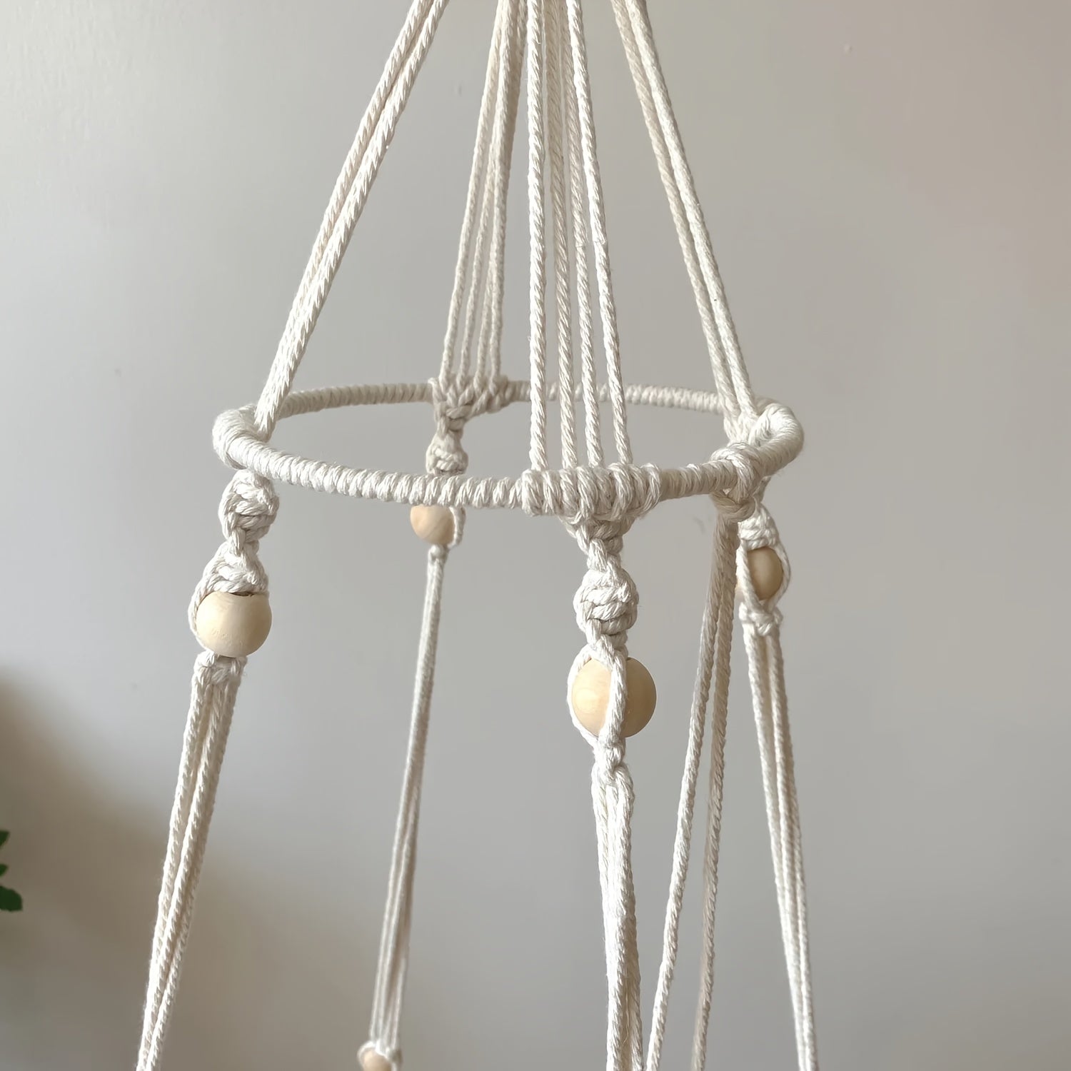Woven Hanging Cat Hammock Basket – product view 6