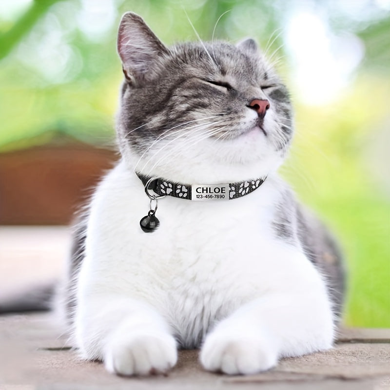 Purrfetti Reflective Safety Cat Collar