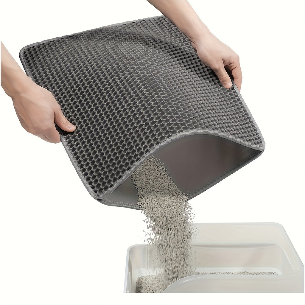Purrfetti Honeycomb Cat Litter Mat