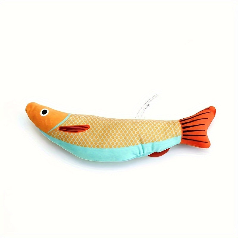 Purrfetti Crinkle Fish Cat Kicker Toy
