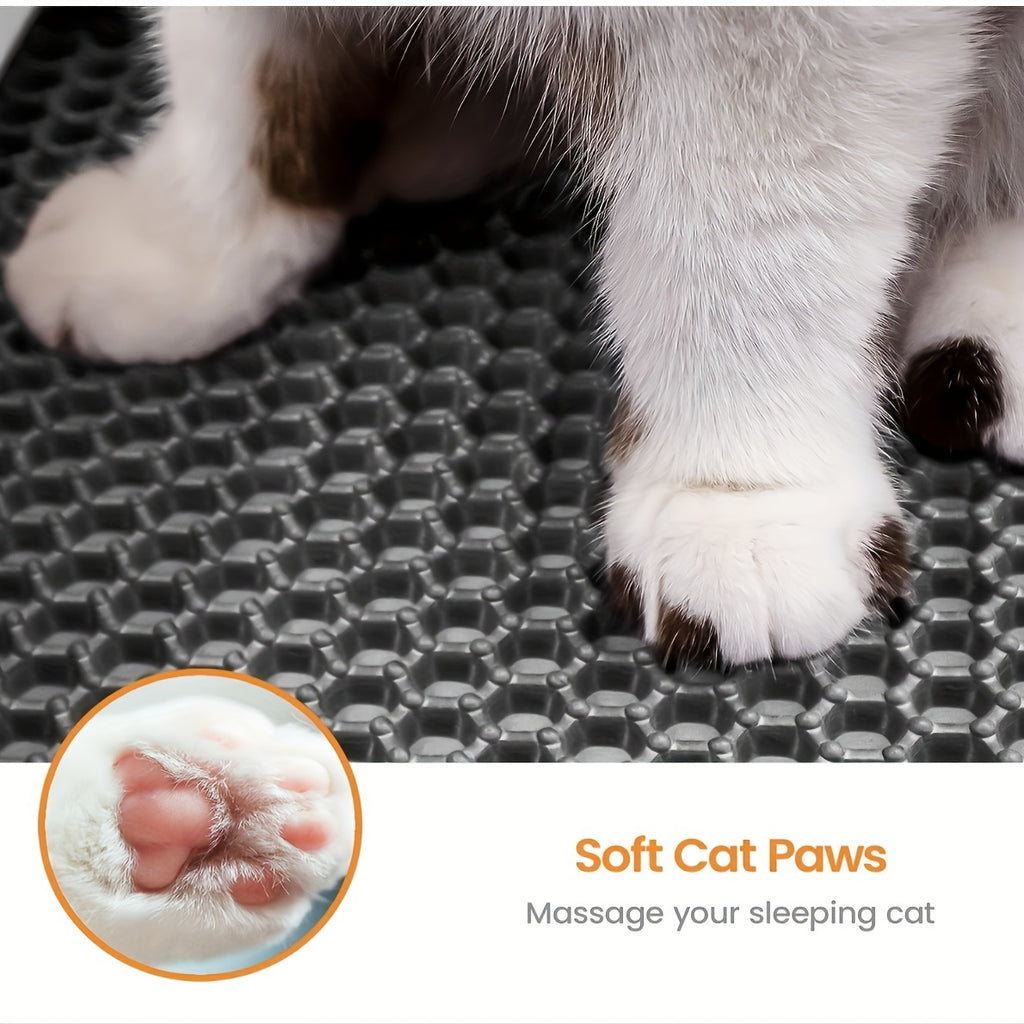 Purrfetti Honeycomb Cat Litter Mat