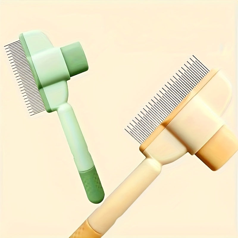 Purrfetti Self-Cleaning Cat Grooming Brush